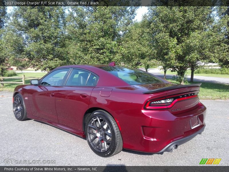 Octane Red / Black 2017 Dodge Charger R/T Scat Pack