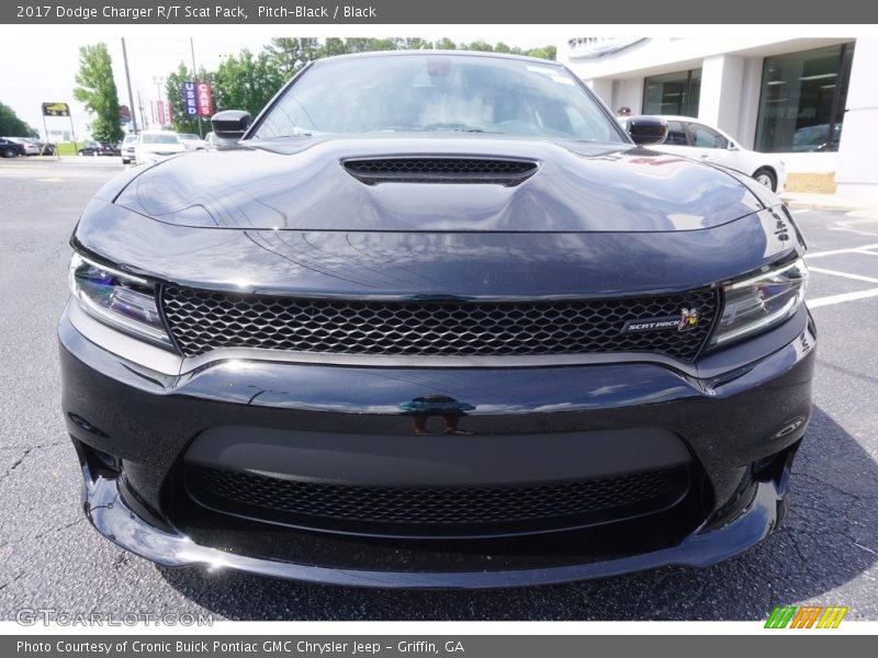 Pitch-Black / Black 2017 Dodge Charger R/T Scat Pack
