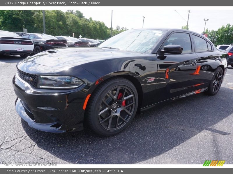 Pitch-Black / Black 2017 Dodge Charger R/T Scat Pack