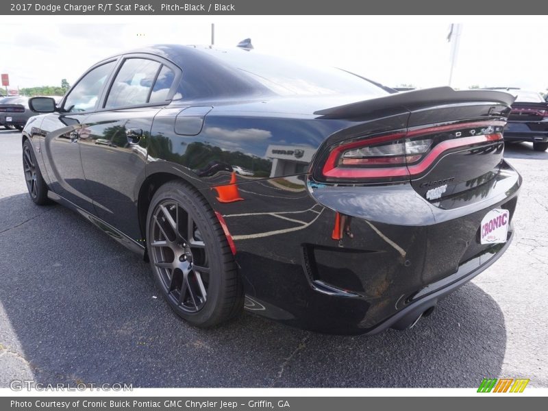 Pitch-Black / Black 2017 Dodge Charger R/T Scat Pack