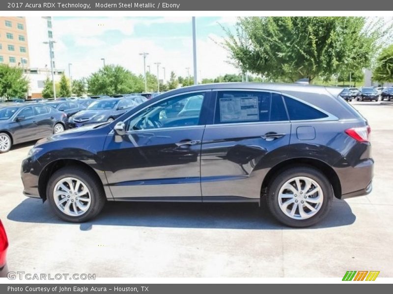 Modern Steel Metallic / Ebony 2017 Acura RDX Technology