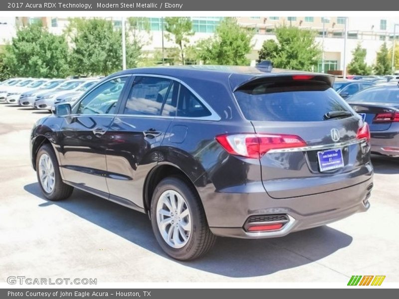 Modern Steel Metallic / Ebony 2017 Acura RDX Technology