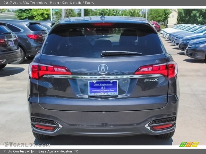Modern Steel Metallic / Ebony 2017 Acura RDX Technology