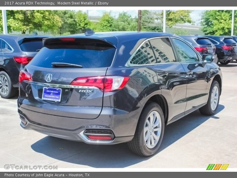 Modern Steel Metallic / Ebony 2017 Acura RDX Technology