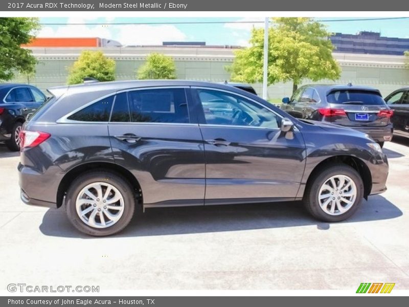 Modern Steel Metallic / Ebony 2017 Acura RDX Technology
