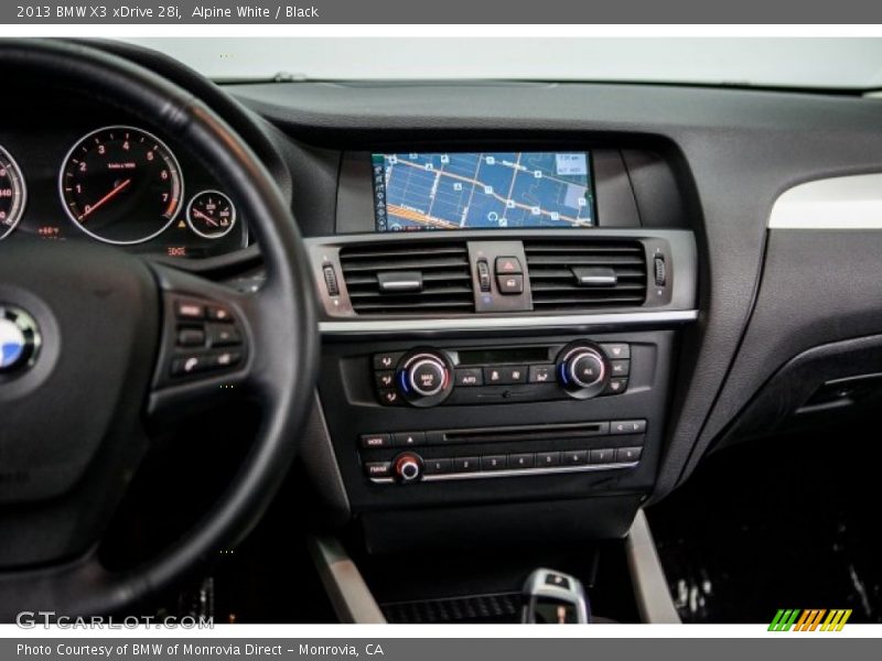 Alpine White / Black 2013 BMW X3 xDrive 28i