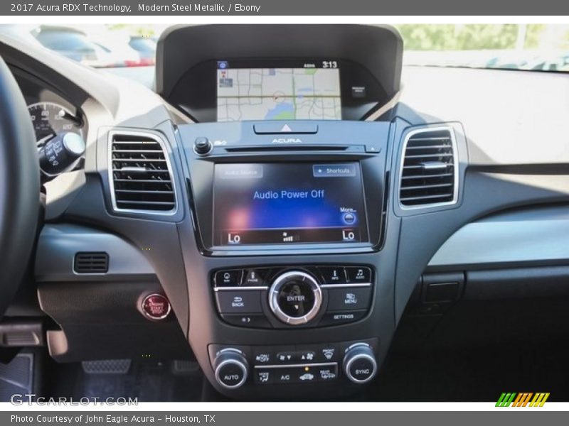 Modern Steel Metallic / Ebony 2017 Acura RDX Technology