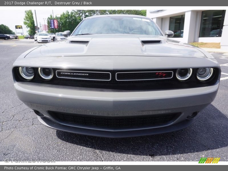 Destroyer Grey / Black 2017 Dodge Challenger R/T