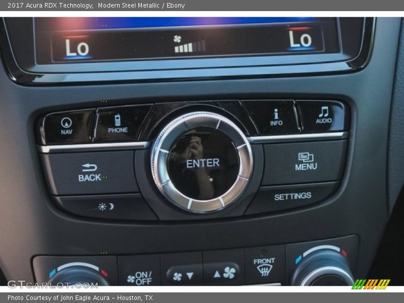 Modern Steel Metallic / Ebony 2017 Acura RDX Technology
