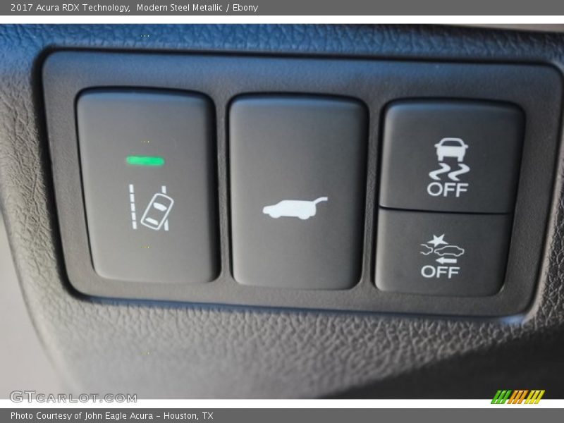 Modern Steel Metallic / Ebony 2017 Acura RDX Technology