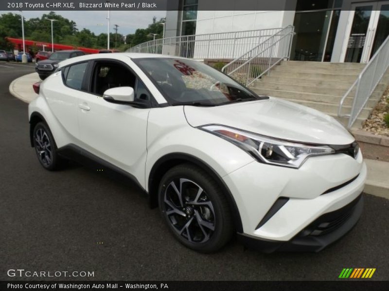 Blizzard White Pearl / Black 2018 Toyota C-HR XLE