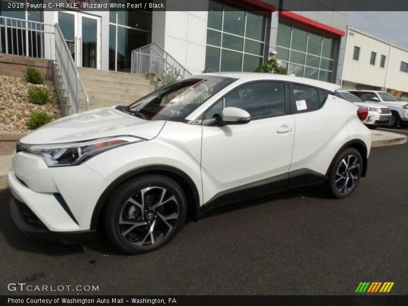 Blizzard White Pearl / Black 2018 Toyota C-HR XLE