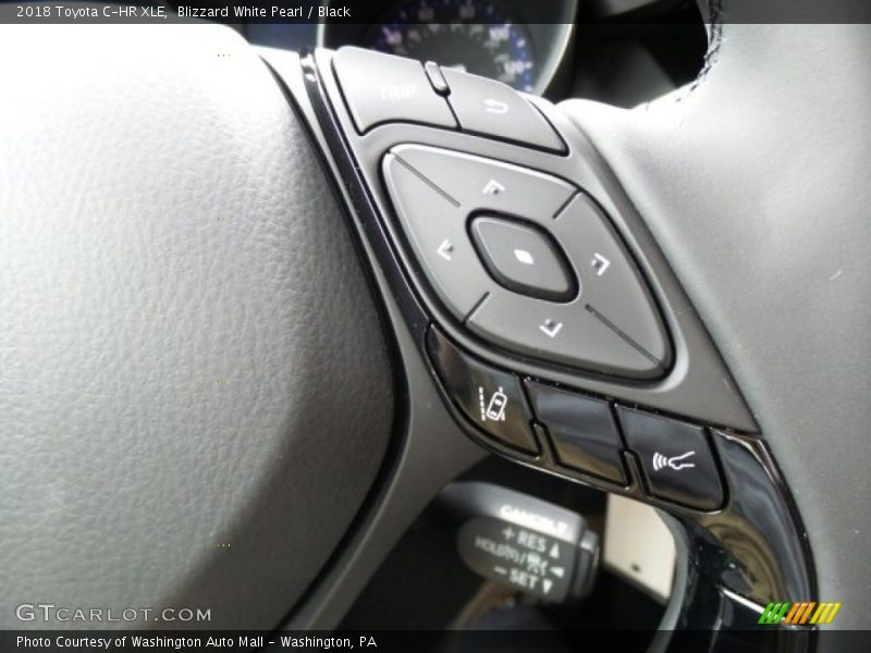 Blizzard White Pearl / Black 2018 Toyota C-HR XLE
