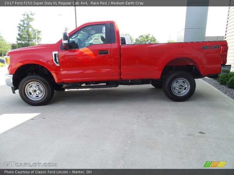  2017 F250 Super Duty XL Regular Cab 4x4 Race Red