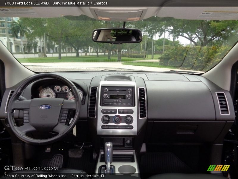 Dark Ink Blue Metallic / Charcoal 2008 Ford Edge SEL AWD