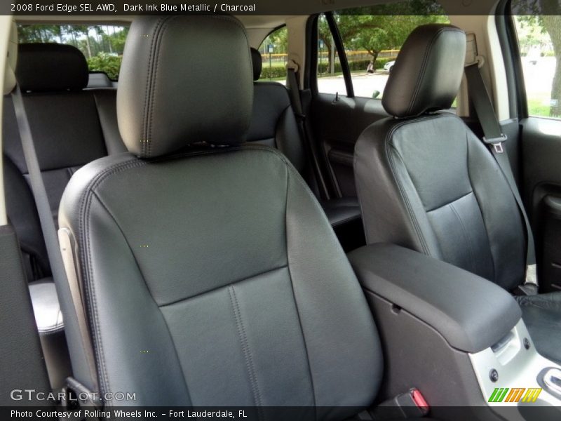 Dark Ink Blue Metallic / Charcoal 2008 Ford Edge SEL AWD