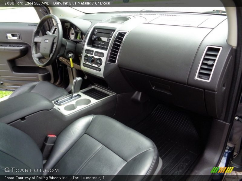 Dark Ink Blue Metallic / Charcoal 2008 Ford Edge SEL AWD