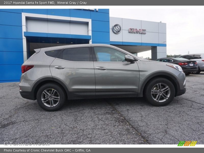 Mineral Gray / Gray 2017 Hyundai Santa Fe Sport FWD