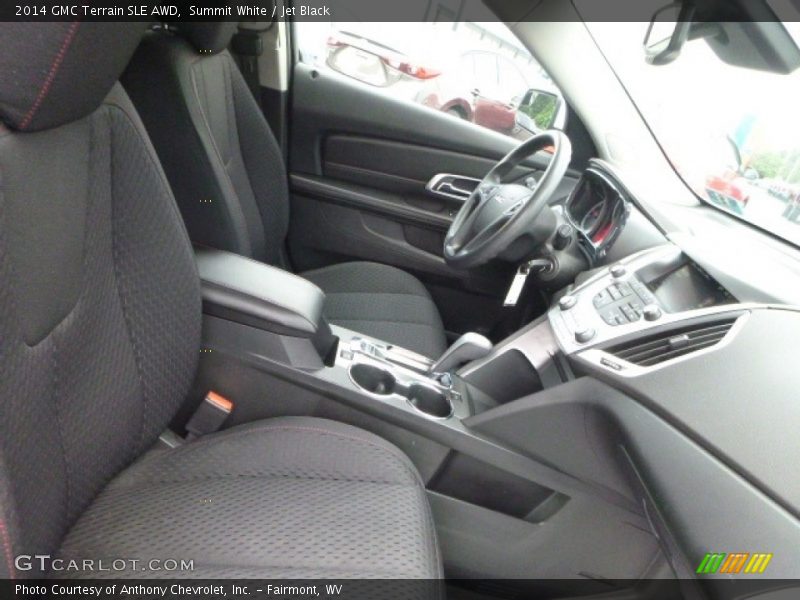 Summit White / Jet Black 2014 GMC Terrain SLE AWD
