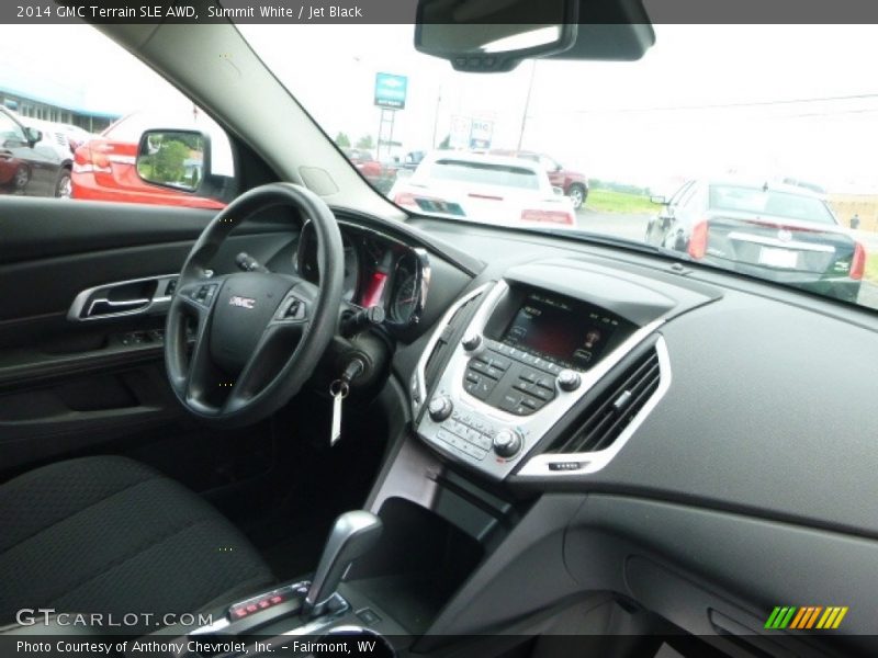 Summit White / Jet Black 2014 GMC Terrain SLE AWD