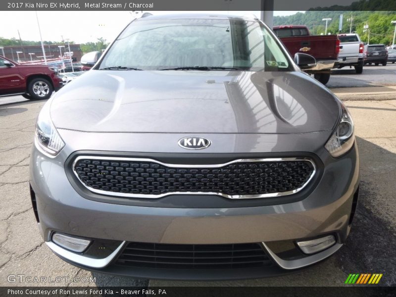 Metal Stream / Charcoal 2017 Kia Niro EX Hybrid
