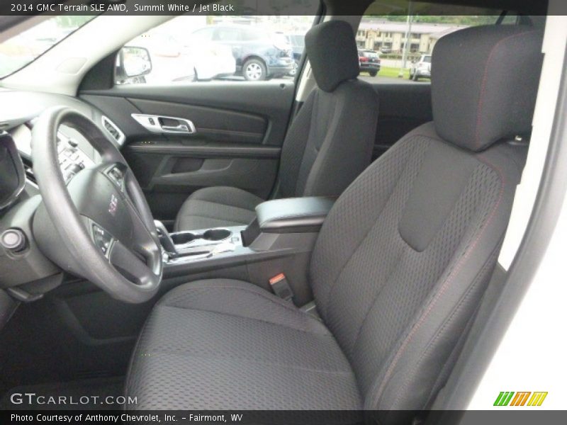Summit White / Jet Black 2014 GMC Terrain SLE AWD