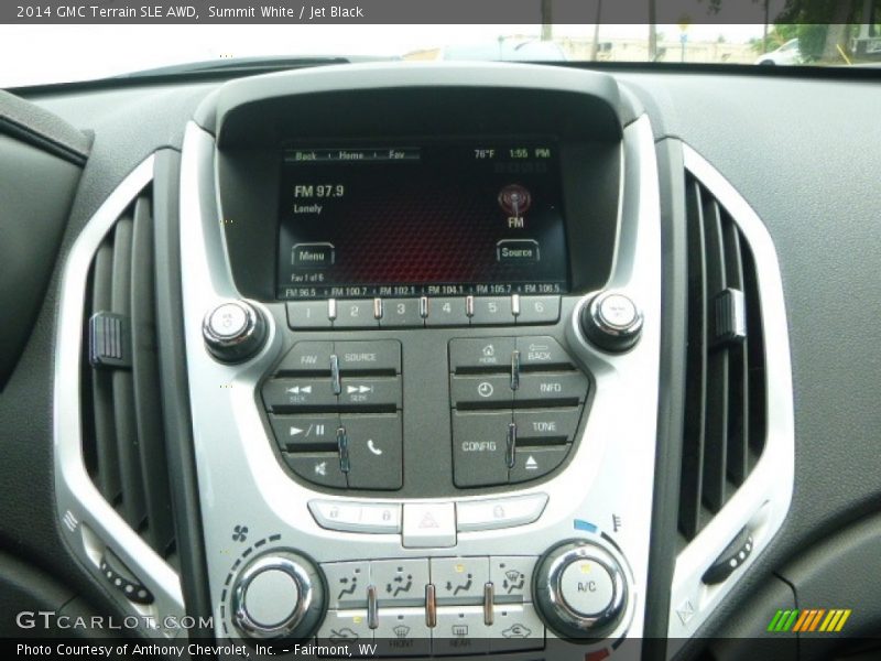 Summit White / Jet Black 2014 GMC Terrain SLE AWD