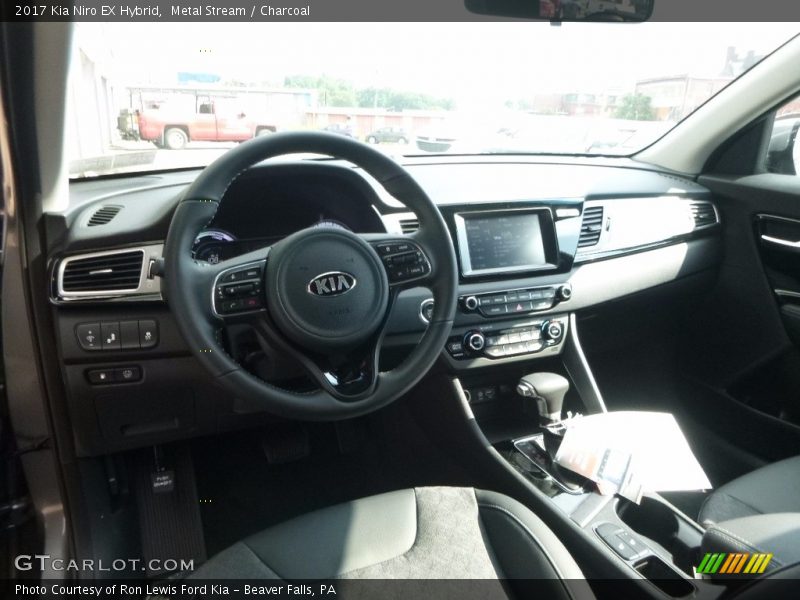 Metal Stream / Charcoal 2017 Kia Niro EX Hybrid
