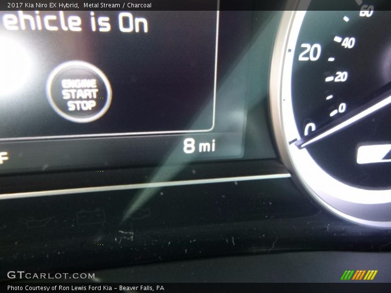 Metal Stream / Charcoal 2017 Kia Niro EX Hybrid