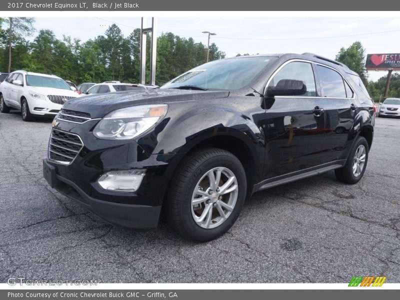 Black / Jet Black 2017 Chevrolet Equinox LT