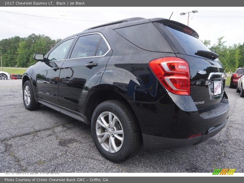 Black / Jet Black 2017 Chevrolet Equinox LT