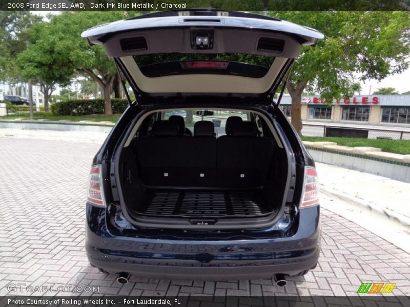 Dark Ink Blue Metallic / Charcoal 2008 Ford Edge SEL AWD