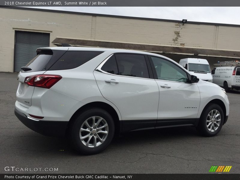 Summit White / Jet Black 2018 Chevrolet Equinox LT AWD