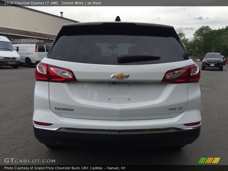 Summit White / Jet Black 2018 Chevrolet Equinox LT AWD