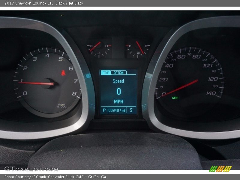 Black / Jet Black 2017 Chevrolet Equinox LT