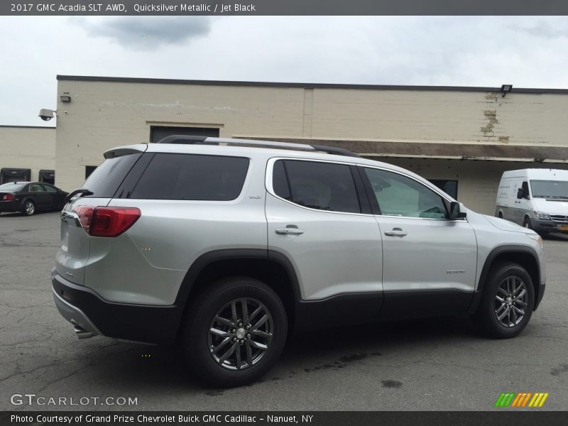 Quicksilver Metallic / Jet Black 2017 GMC Acadia SLT AWD