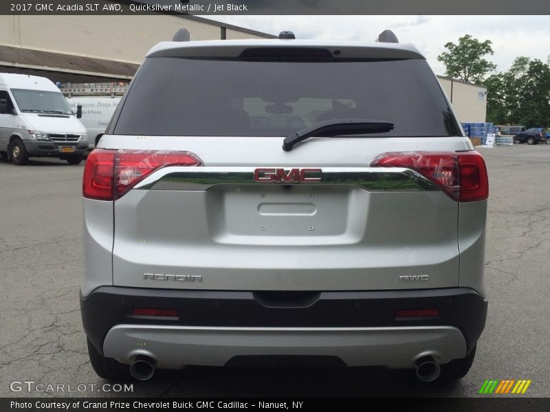Quicksilver Metallic / Jet Black 2017 GMC Acadia SLT AWD