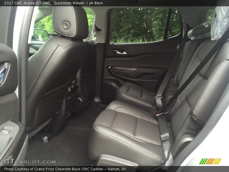 Quicksilver Metallic / Jet Black 2017 GMC Acadia SLT AWD