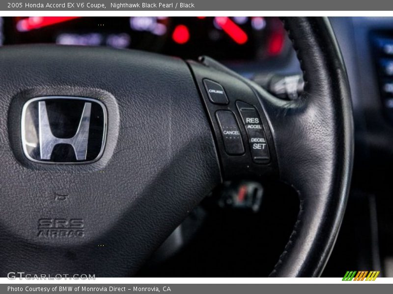 Nighthawk Black Pearl / Black 2005 Honda Accord EX V6 Coupe