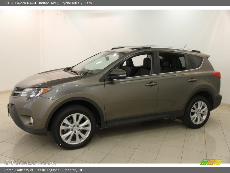 Pyrite Mica / Black 2014 Toyota RAV4 Limited AWD