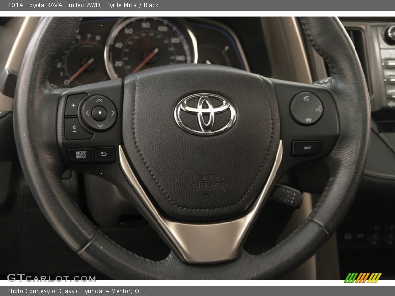 Pyrite Mica / Black 2014 Toyota RAV4 Limited AWD