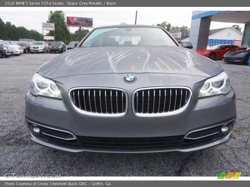 Space Grey Metallic / Black 2016 BMW 5 Series 535d Sedan