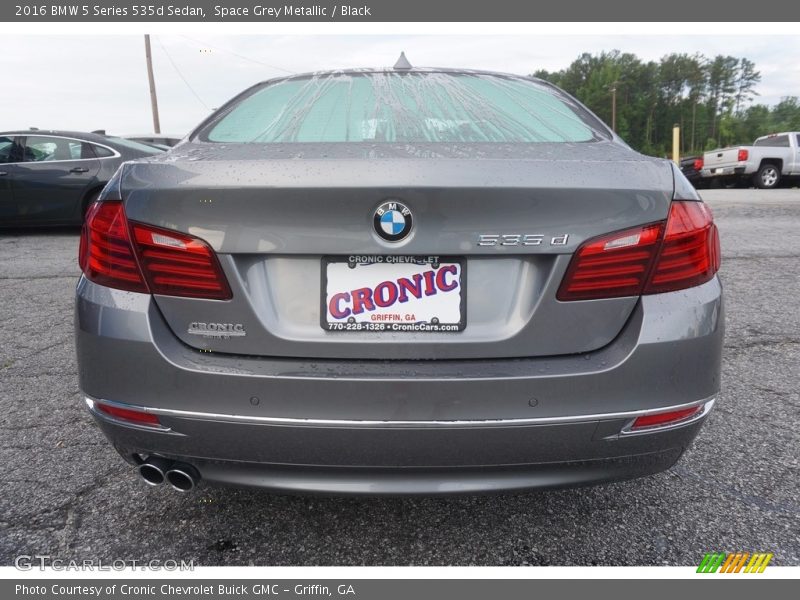 Space Grey Metallic / Black 2016 BMW 5 Series 535d Sedan