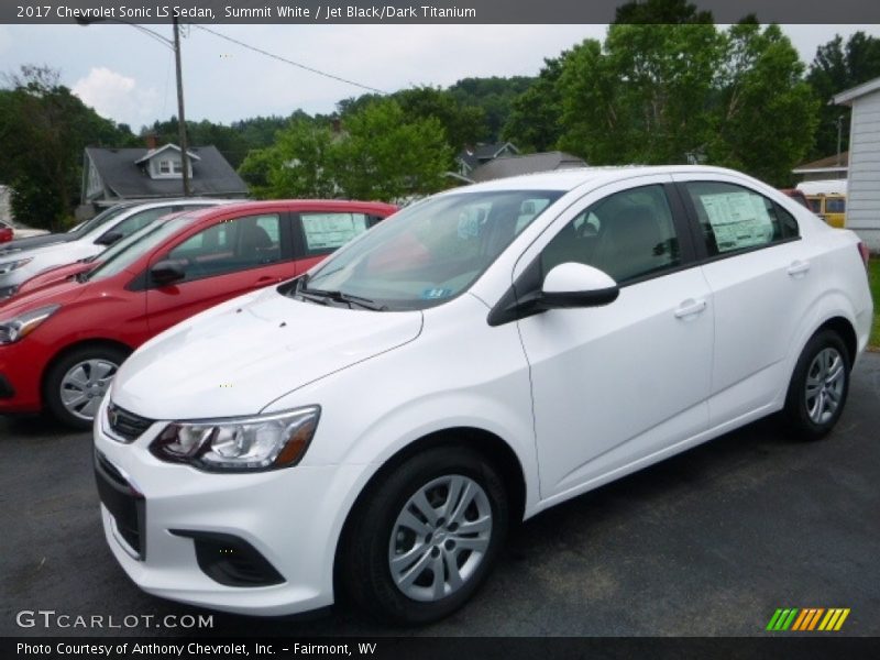 Front 3/4 View of 2017 Sonic LS Sedan