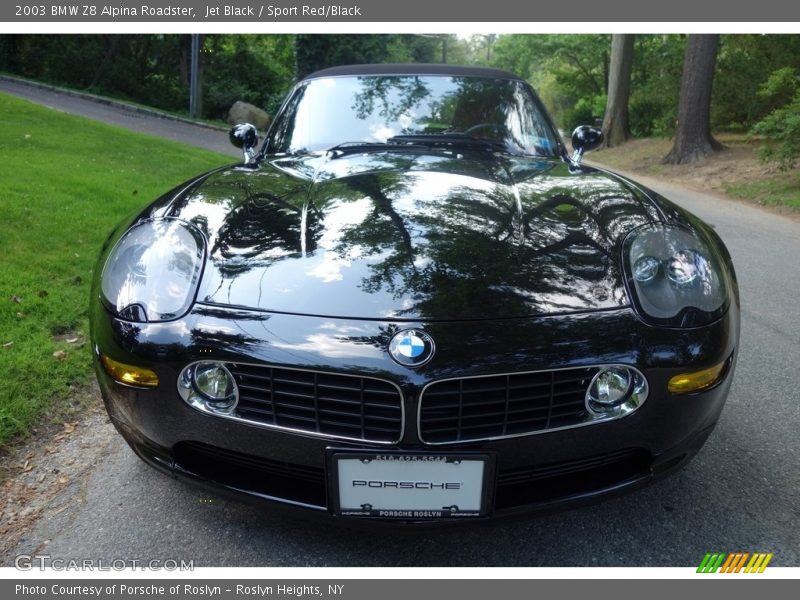 Jet Black / Sport Red/Black 2003 BMW Z8 Alpina Roadster