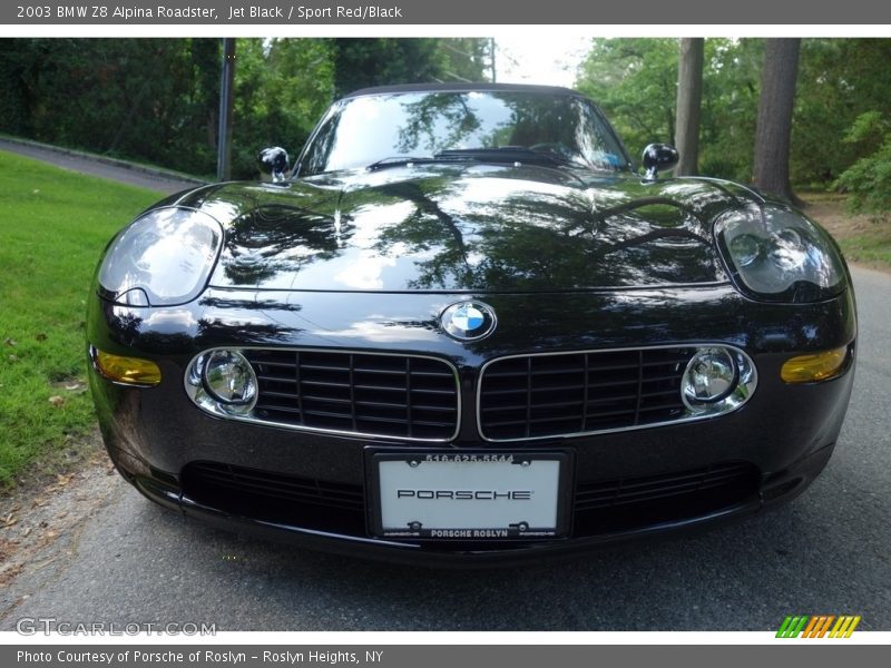 Jet Black / Sport Red/Black 2003 BMW Z8 Alpina Roadster