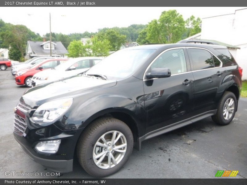 Black / Jet Black 2017 Chevrolet Equinox LT AWD