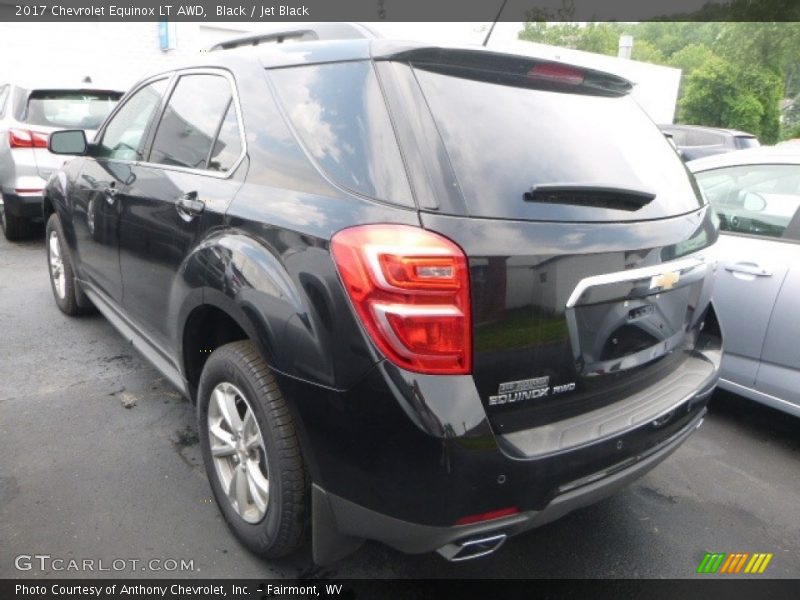 Black / Jet Black 2017 Chevrolet Equinox LT AWD