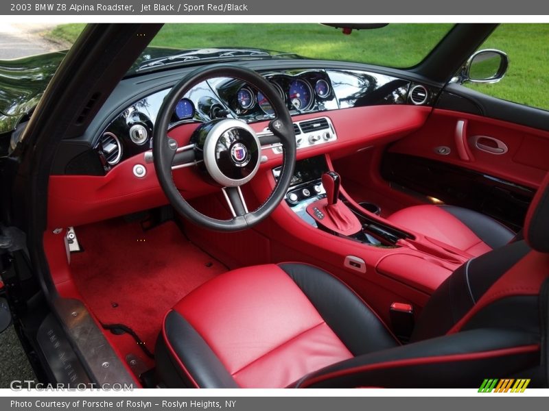  2003 Z8 Alpina Roadster Sport Red/Black Interior