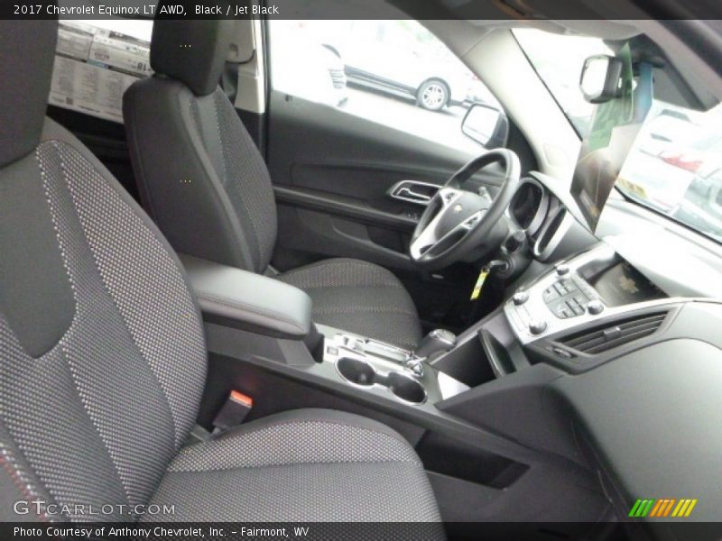 Black / Jet Black 2017 Chevrolet Equinox LT AWD